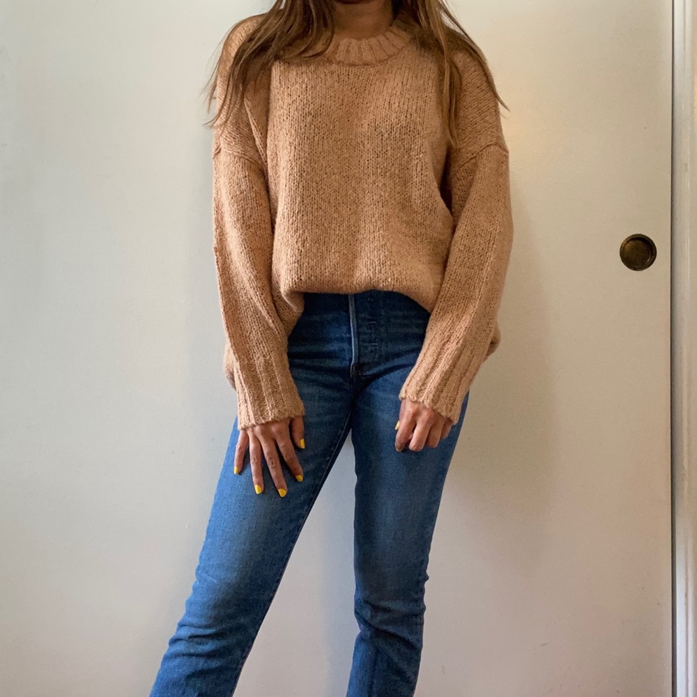 American Eagle Tan Sweater